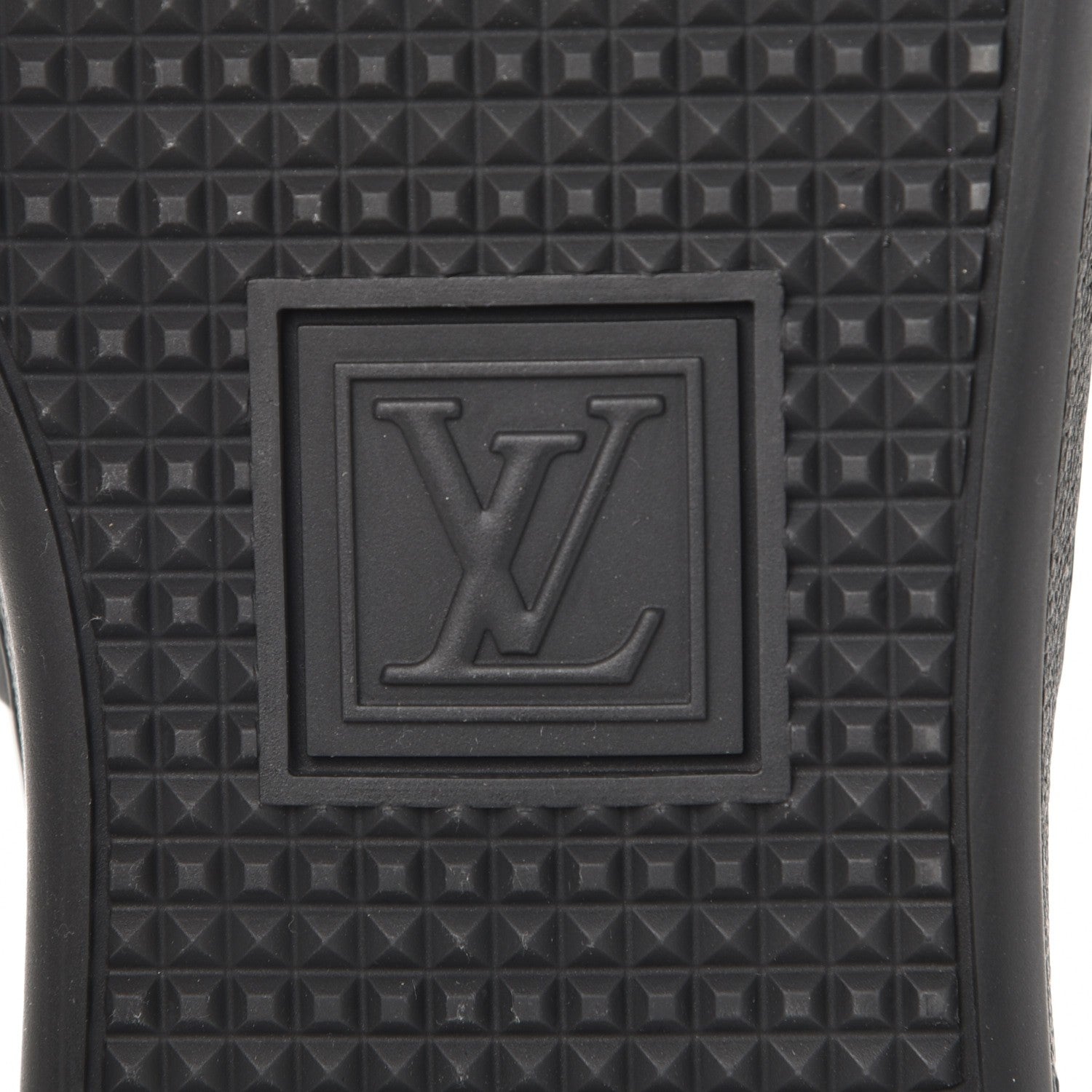 Louis Vuitton Calfskin Frontrow Sneakers 39 Black 6 of 10