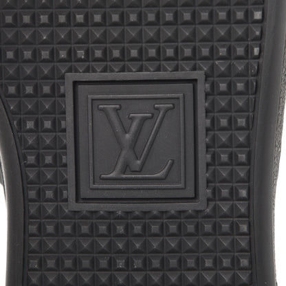 Louis Vuitton Calfskin Frontrow Sneakers 39 Black 6 of 10