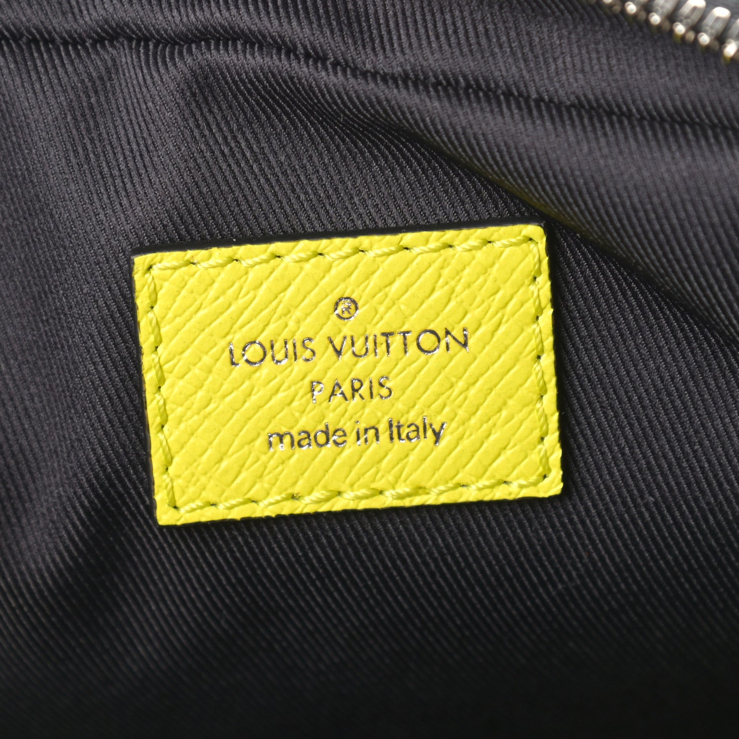 Louis Vuitton Monogram Taiga Outdoor Bumbag Yellow 8 of 9