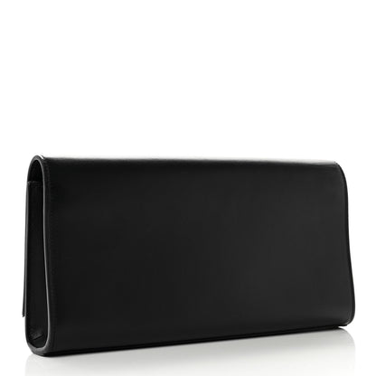 Saint Laurent Calfskin Classic Monogram Tassel Clutch Black 3 of 7