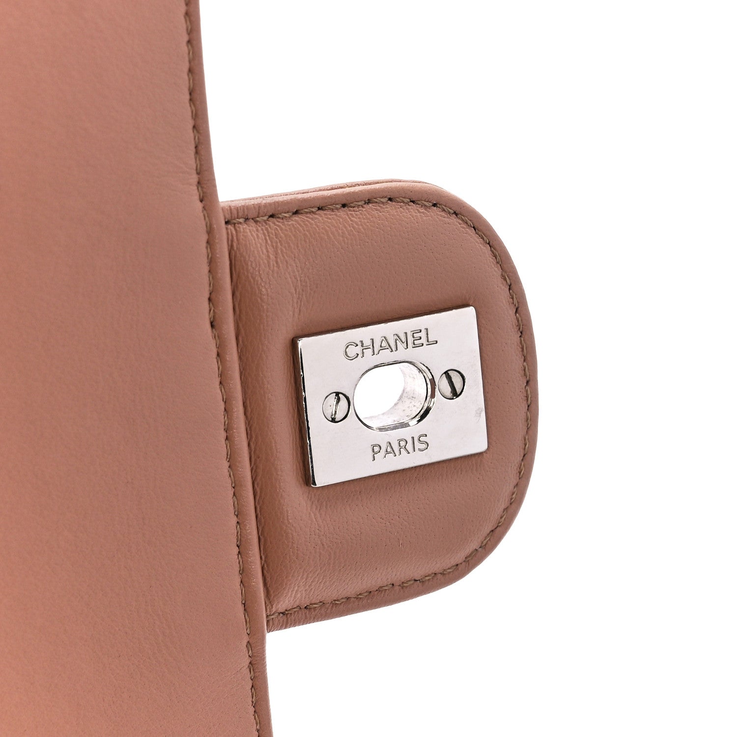 Chanel Calfskin Chevron Quilted Small Urban Spirit Backpack Beige 7 of 12