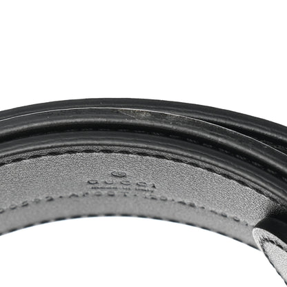 Gucci Calfskin Double G 40mm Belt 120 48 Black 7 of 7