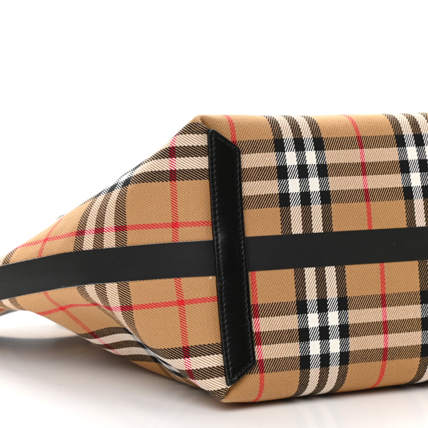 Vintage Check Medium The Giant Reversible Tote Antique Yellow Bright Red