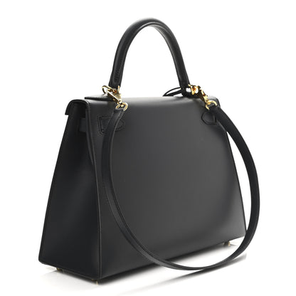 Hermes Sombrero Kelly Sellier 28 Bleu Obscure 3 of 14