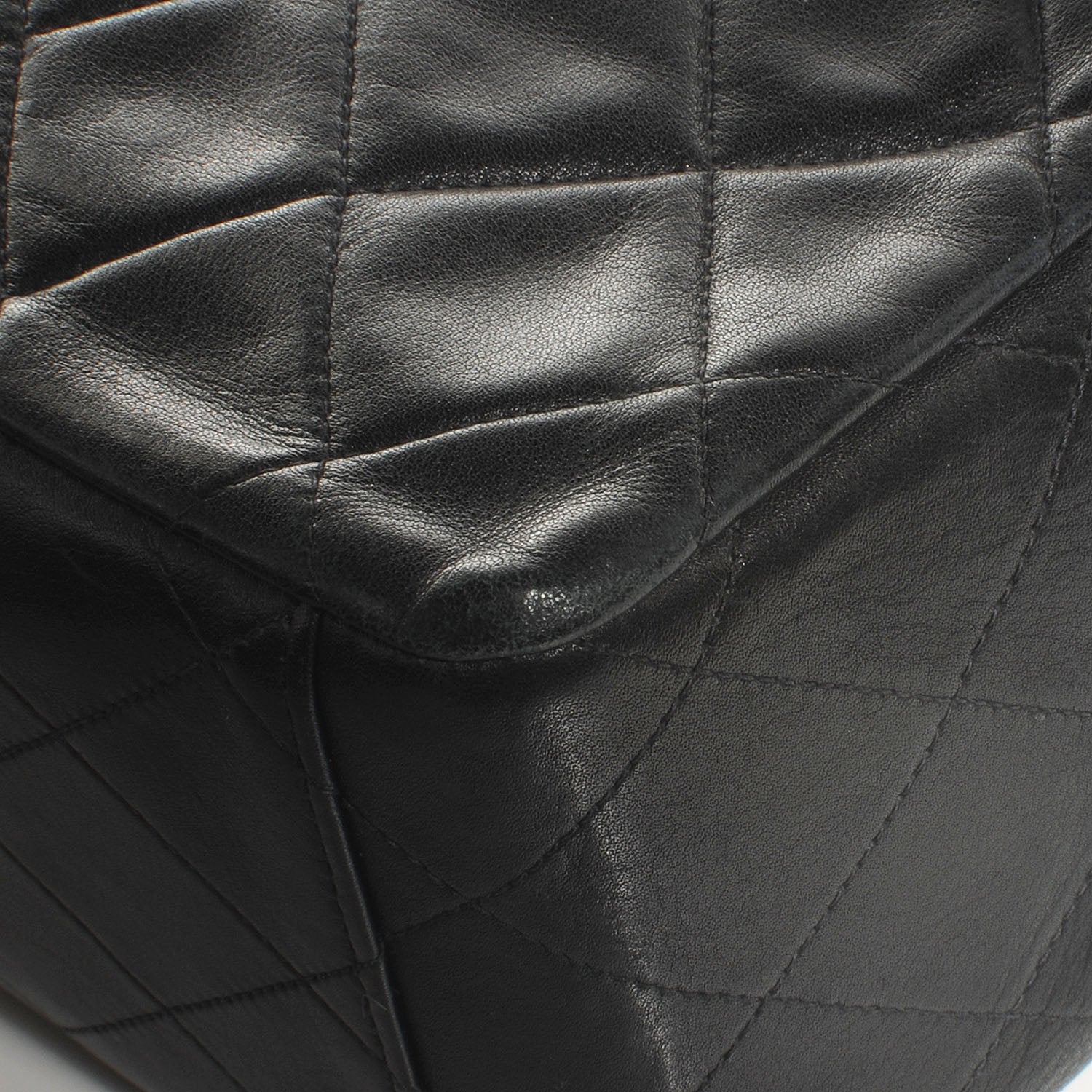 Chanel Lambskin XL Jumbo Flap Black 10 of 10