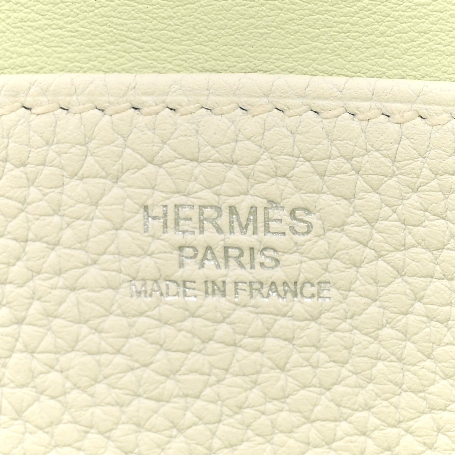 Taurillon Clemence Verso Halzan 25 White Vert Fizz