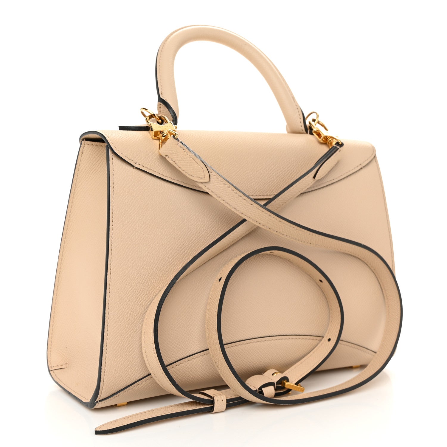 Moynat Carat Calfskin Gabrielle PM Powder 3 of 13