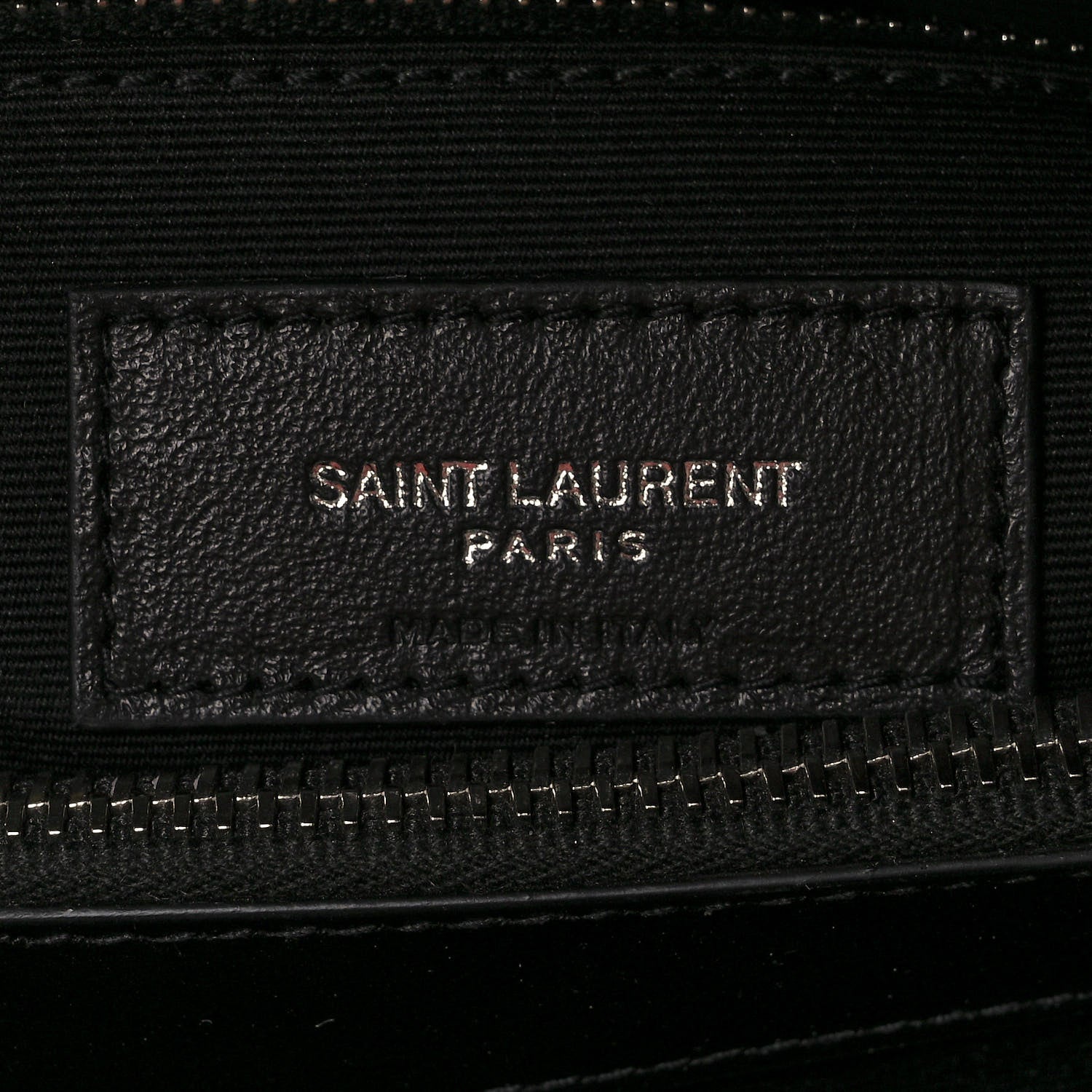 Saint Laurent Calfskin Y Quilted Monogram Medium Loulou Chain Satchel Black 7 of 15