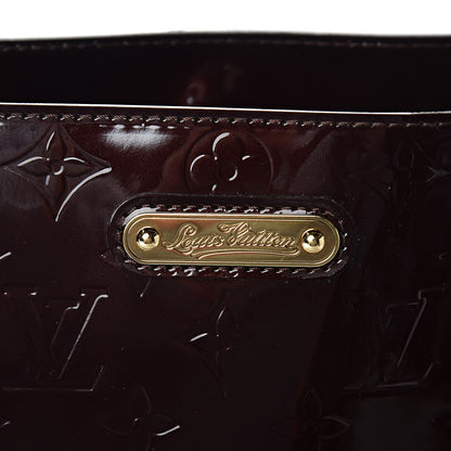 Louis Vuitton Vernis Wilshire GM Amarante 7 of 10