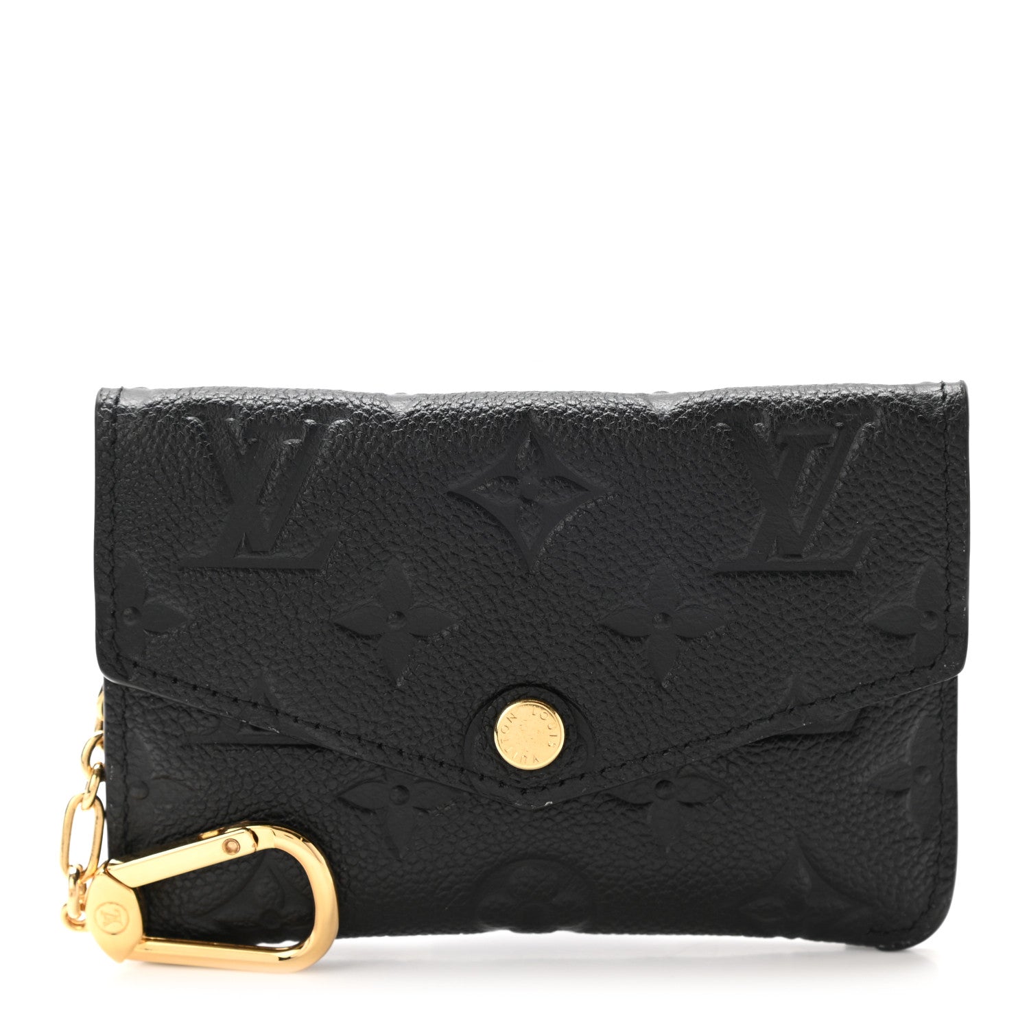 Louis Vuitton Empreinte Key Pouch Black 1 of 7