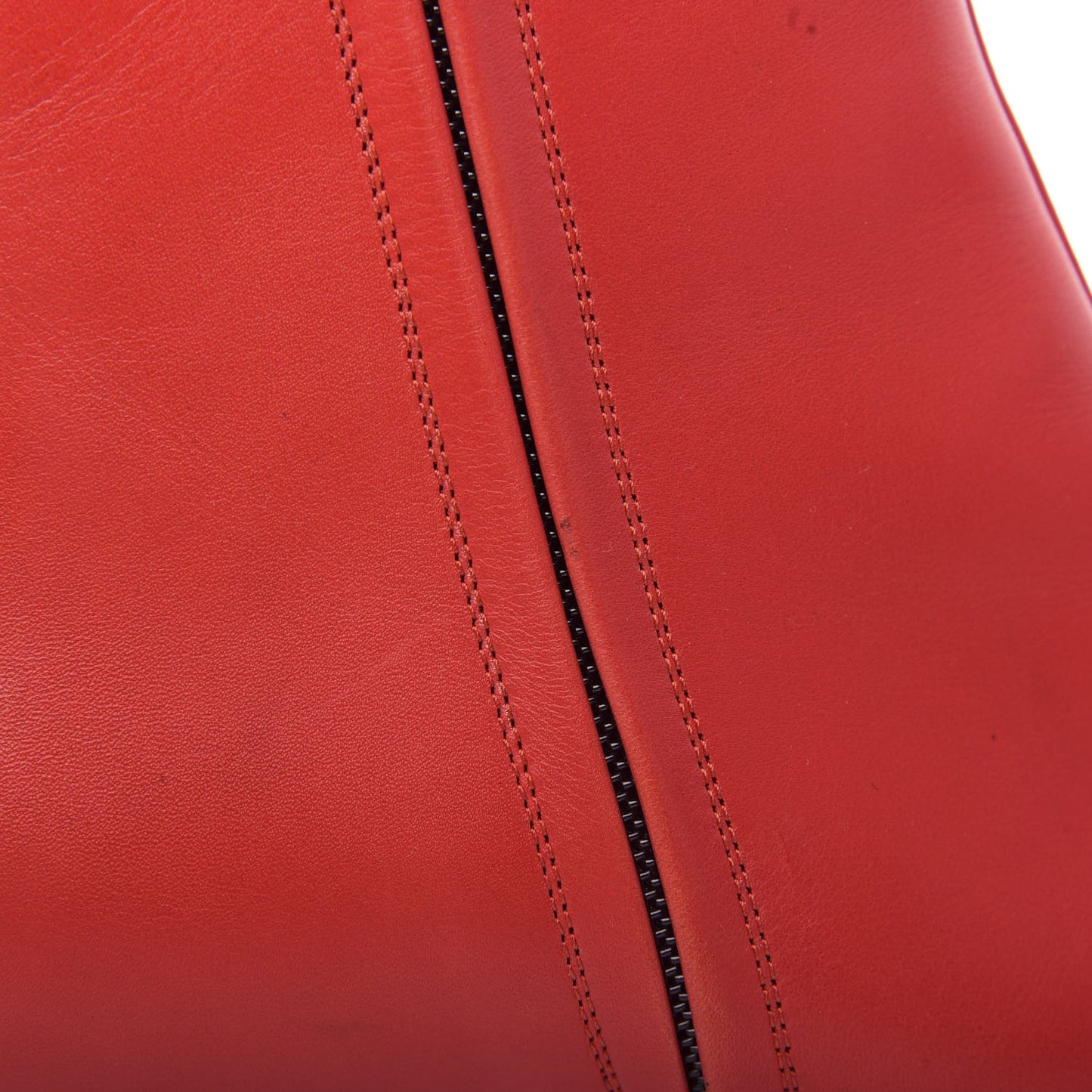 Calfskin Power Ankle Boots 38.5 Rouge Vif