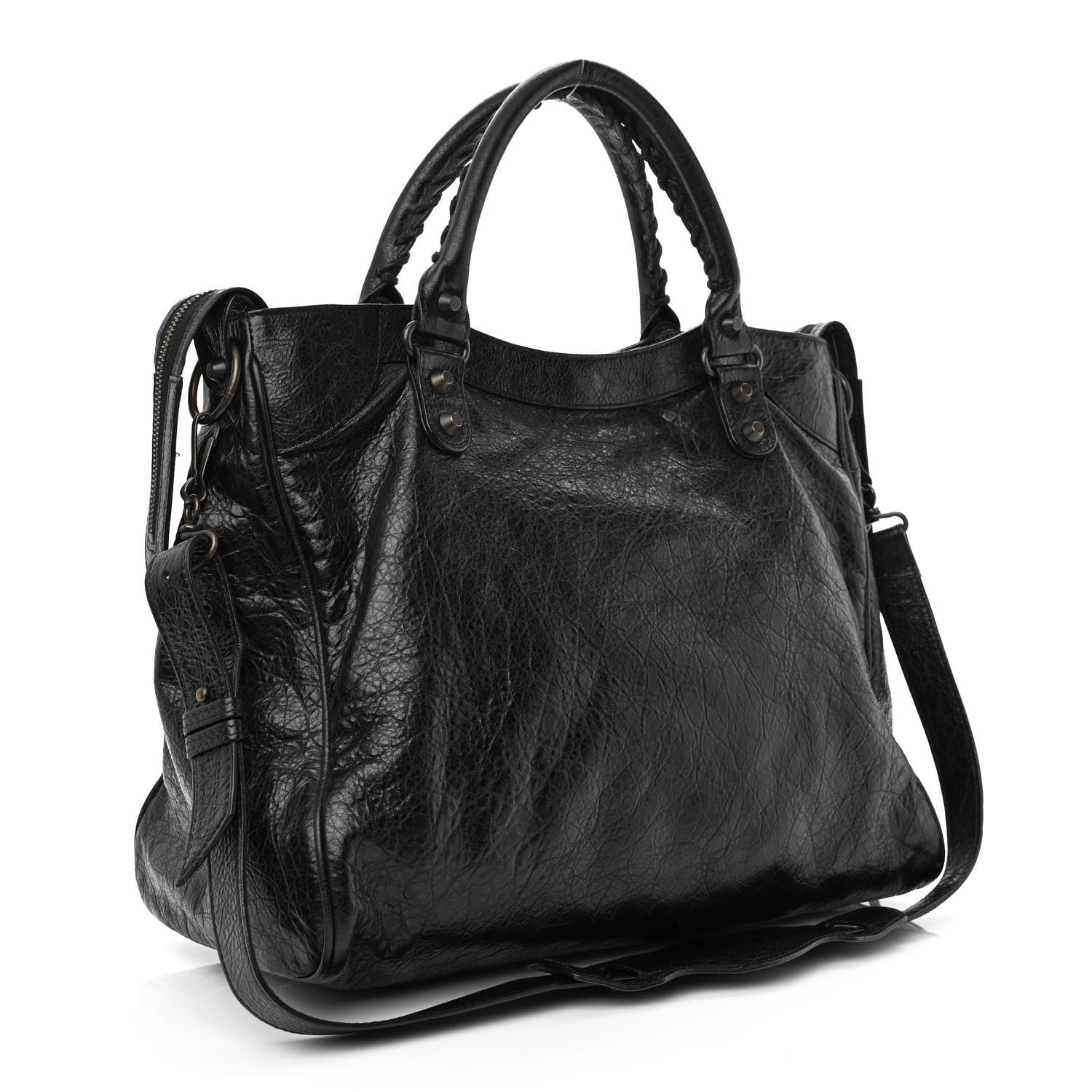 Balenciaga Agneau Classic Hardware Velo Black 4 of 14