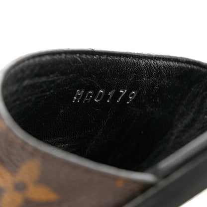 Louis Vuitton Patent Monogram Lock It Flat Mule 39.5 Black 6 of 11