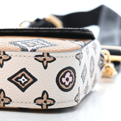 Louis Vuitton Monogram Wild At Heart Felicie Strap & Go Arizona Creme 8 of 8