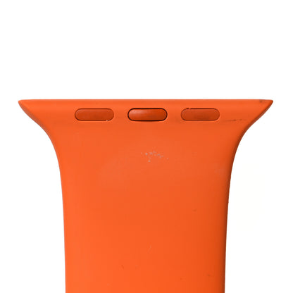 Hermes Silicone 44mm Apple Sports Watch Single Tour Band Orange 4 of 4