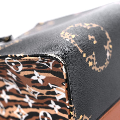 Louis Vuitton Monogram Giant Jungle Onthego GM Black 7 of 14