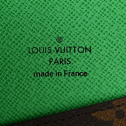 Louis Vuitton Monogram Macassar Pocket Organizer NM Borneo Green 7 of 8