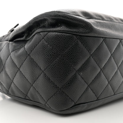 Chanel Caviar Quilted Timeless CC Bowler Bag Black 8 of 10