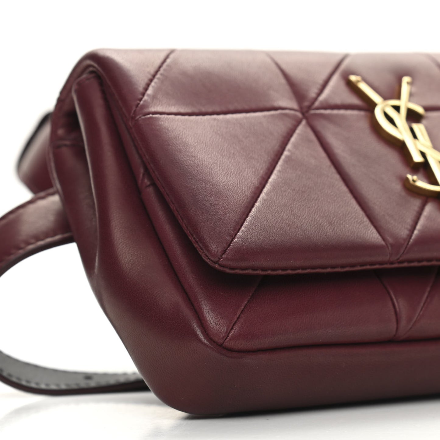 Lambskin Monogram Jamie Belt Bag Red