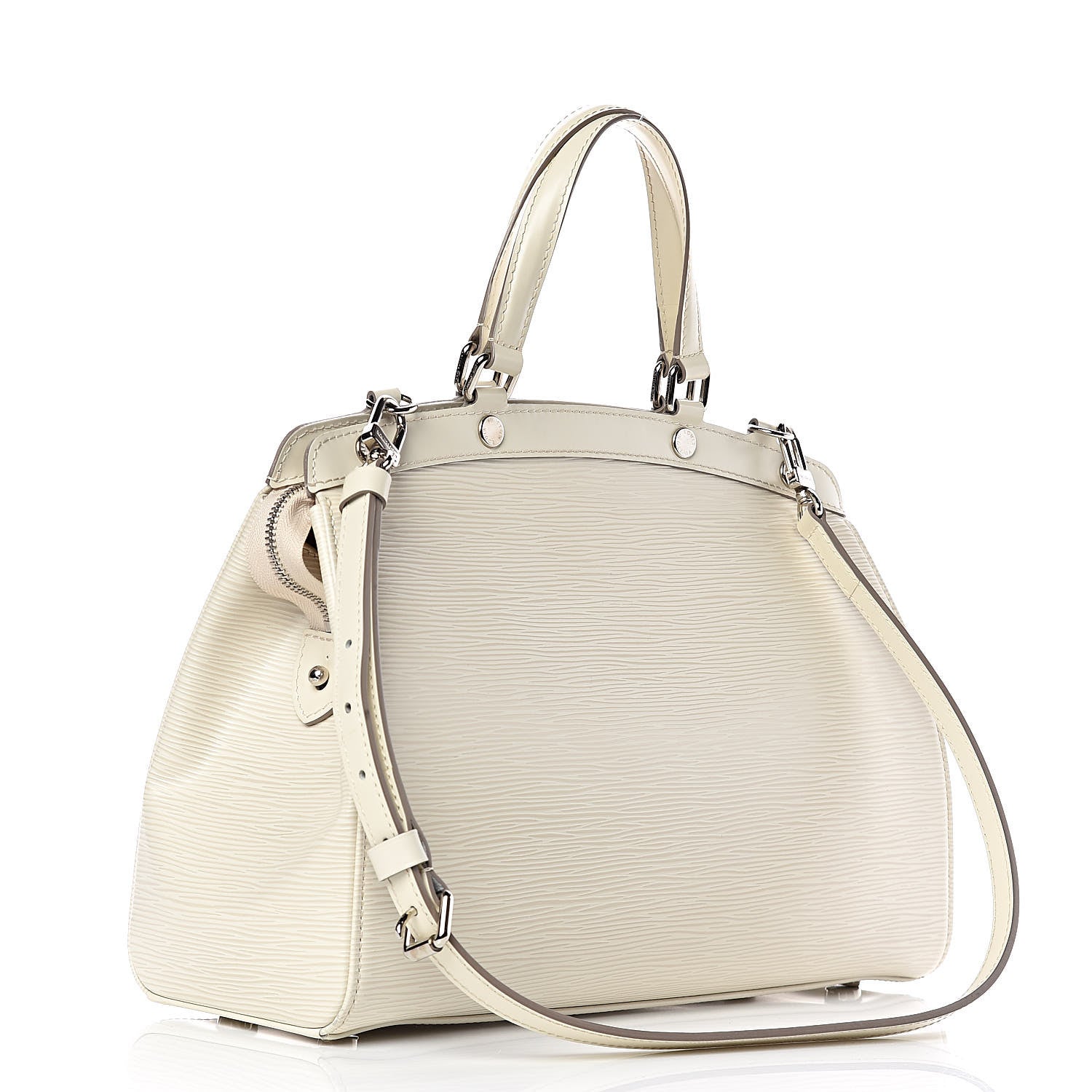 Louis Vuitton Epi Brea MM Ivory 3 of 14