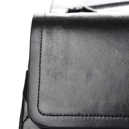 Chanel Lambskin Quilted Jumbo Double Flap Black 15 of 15