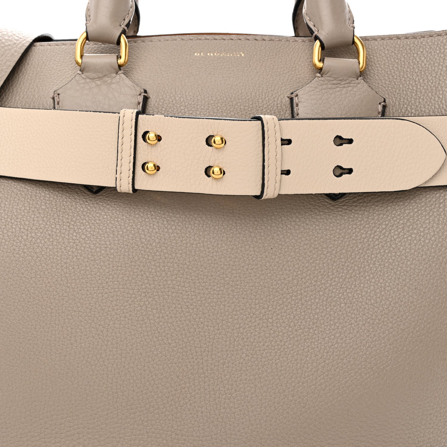 Burberry Soft Grain Calfskin Medium Belt Bag Mineral Grey 10 of 23