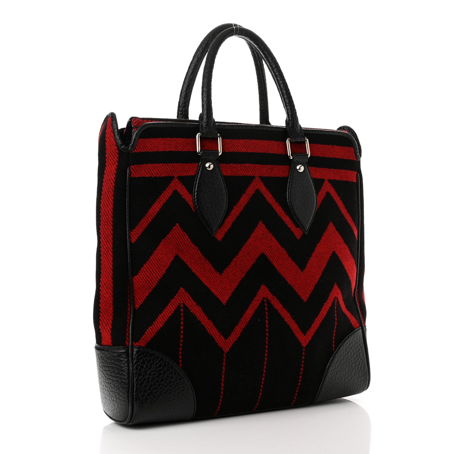 Wool Vail Blanket Cabas Red