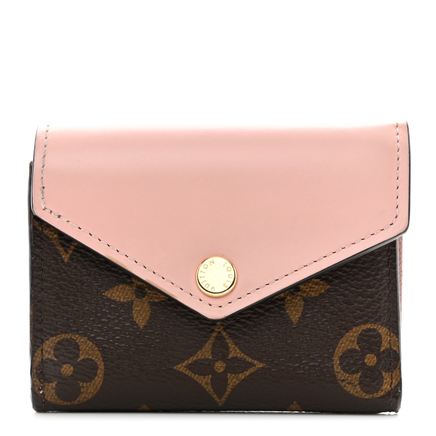 Monogram Zoe Wallet Rose Ballerine