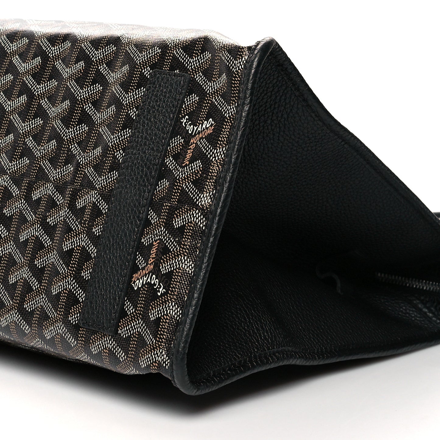 Goyardine Sac Hardy Pet Carrier PM Black