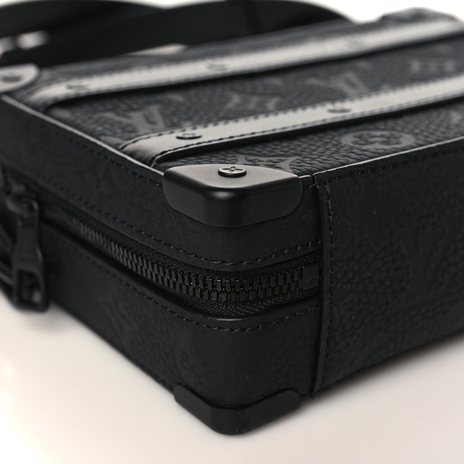Louis Vuitton Taurillon Monogram Soft Trunk Black 7 of 8