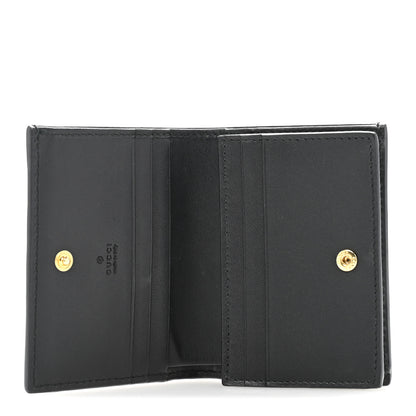 Gucci Suede Patent Web Ophidia Card Case Black 5 of 9