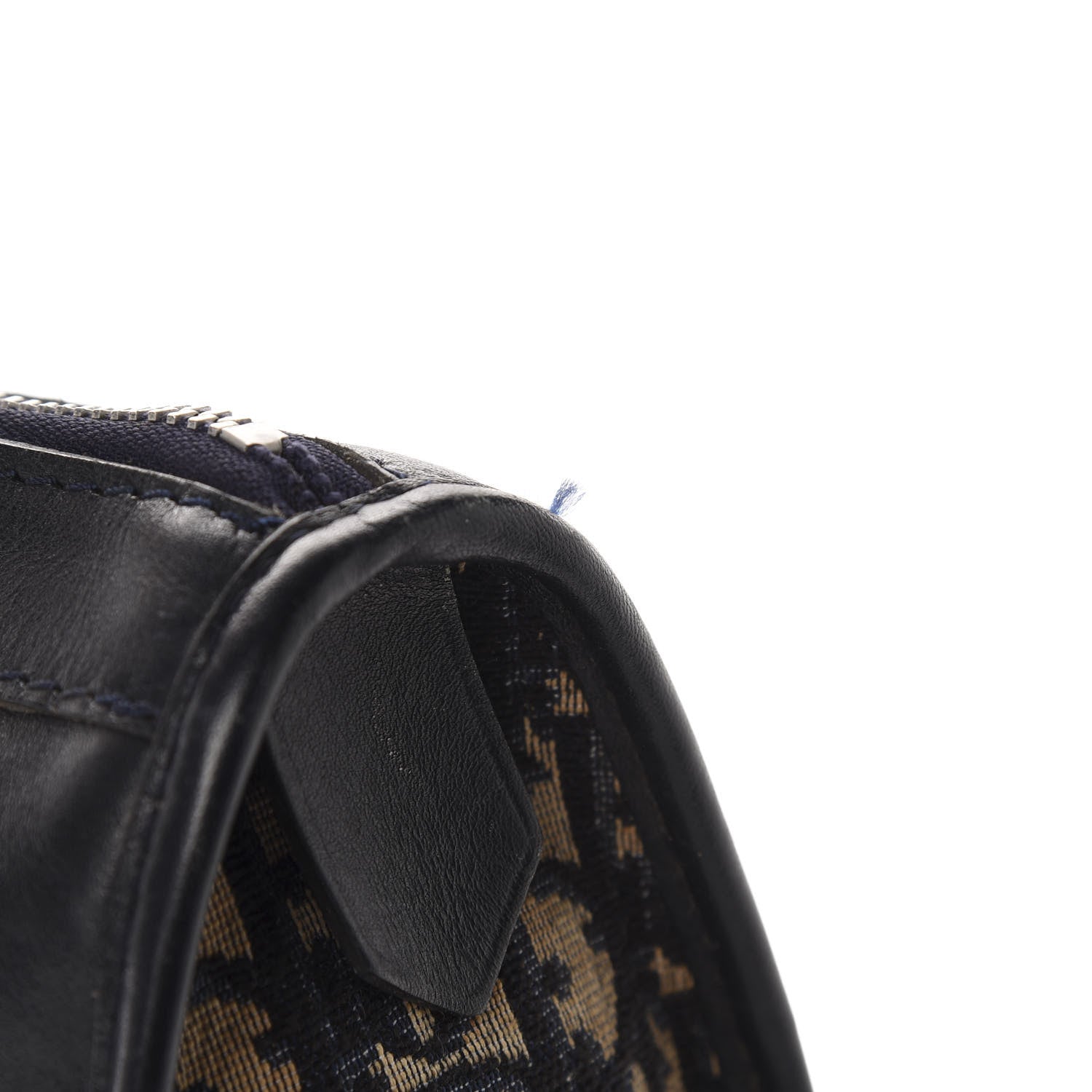 Christian Dior Monogram Boston Navy Blue 14 of 19