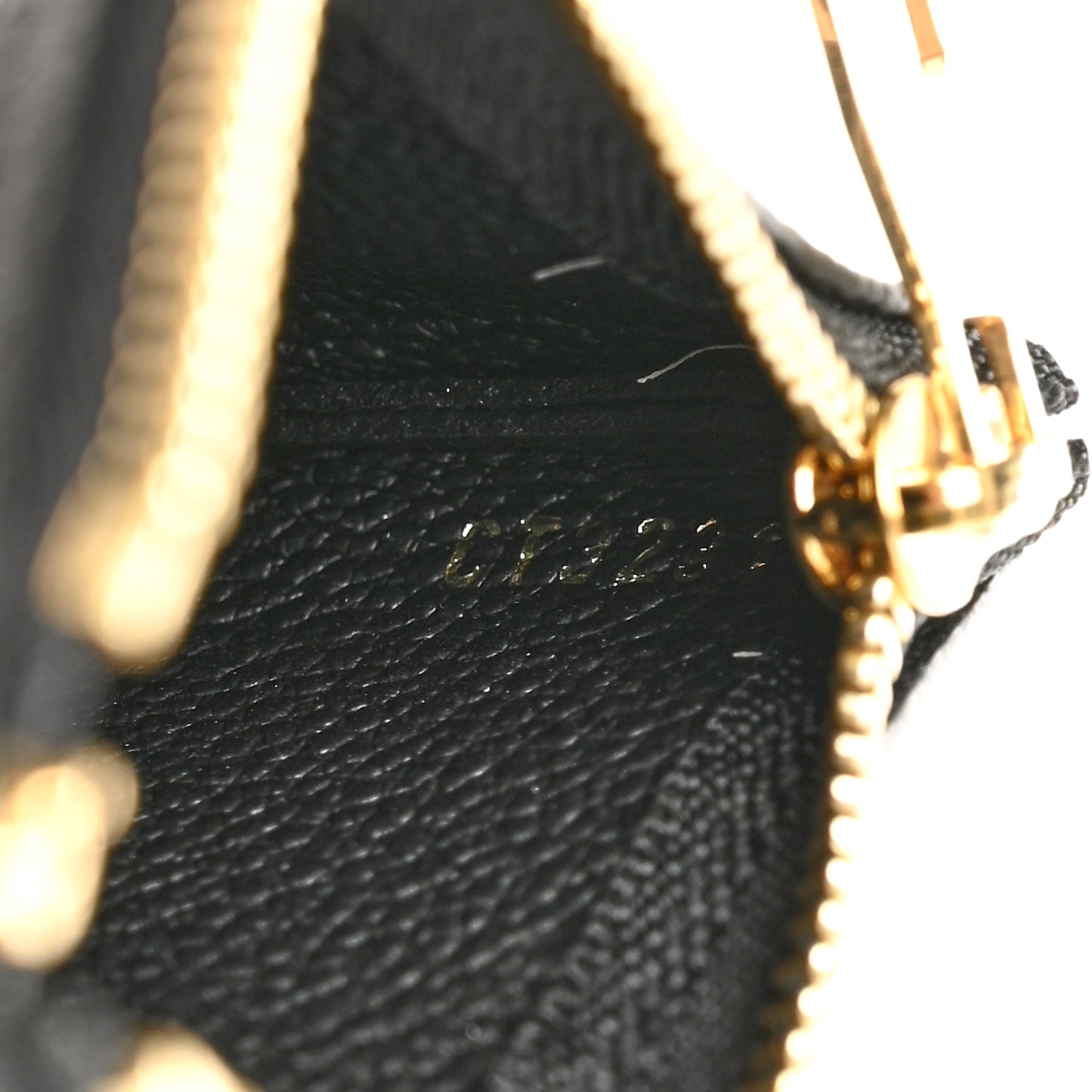 Empreinte Monogram Giant Key Pouch Black Beige