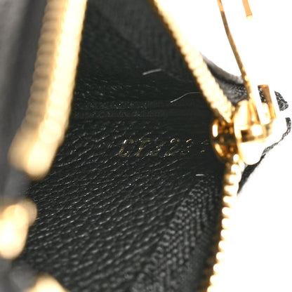 Louis Vuitton Empreinte Monogram Giant Key Pouch Black Beige 7 of 8