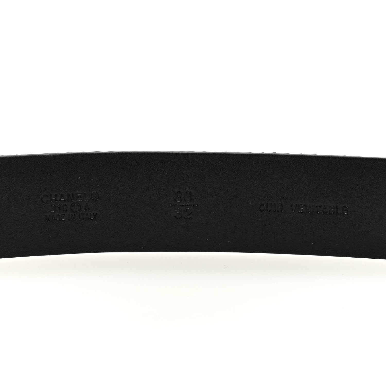 Chanel Lizard Embossed Calfskin Gripoix Poured Glass Along The Nile CC Belt 80 32 Black Gold Orange 3 of 4