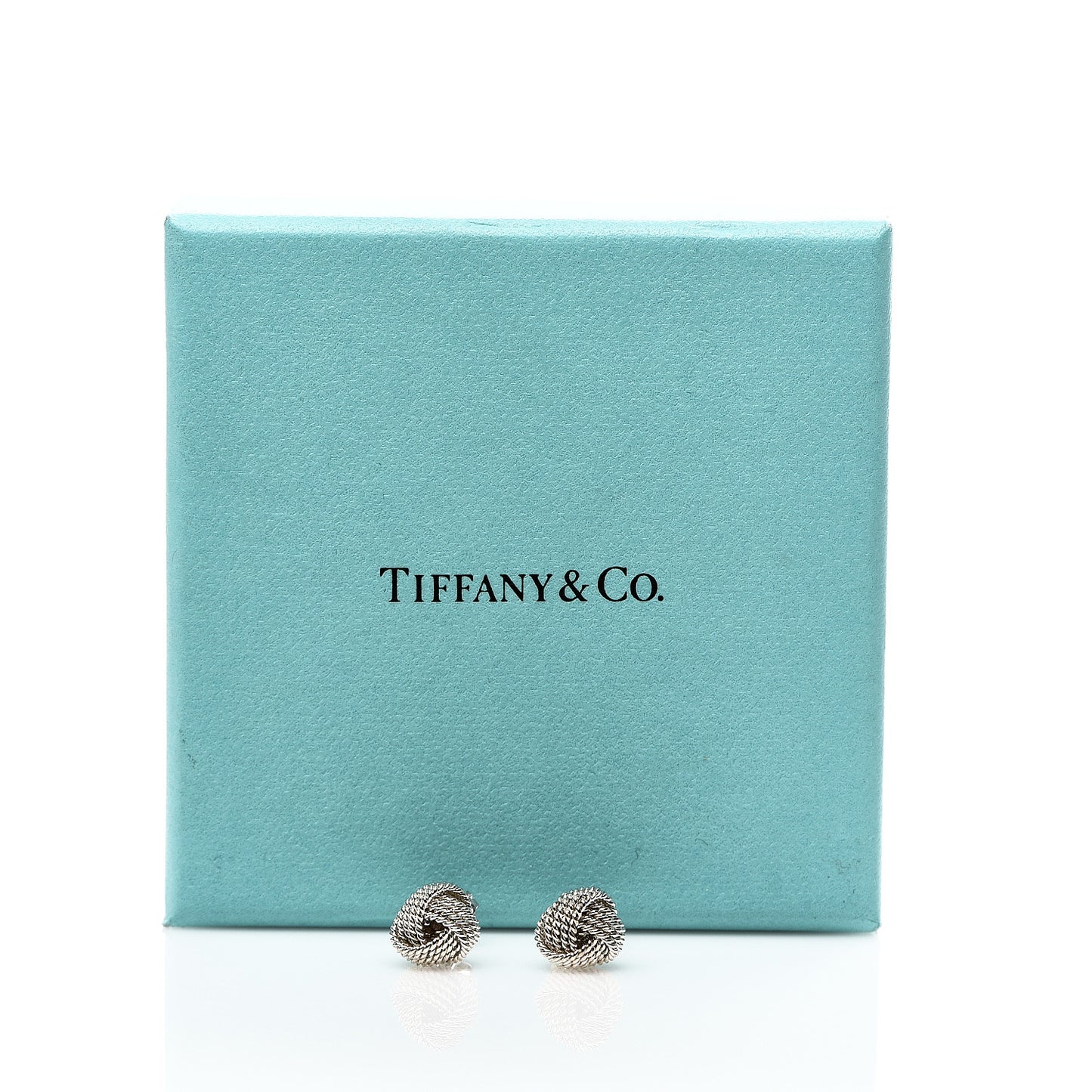 Sterling Silver Twist Knot Earrings