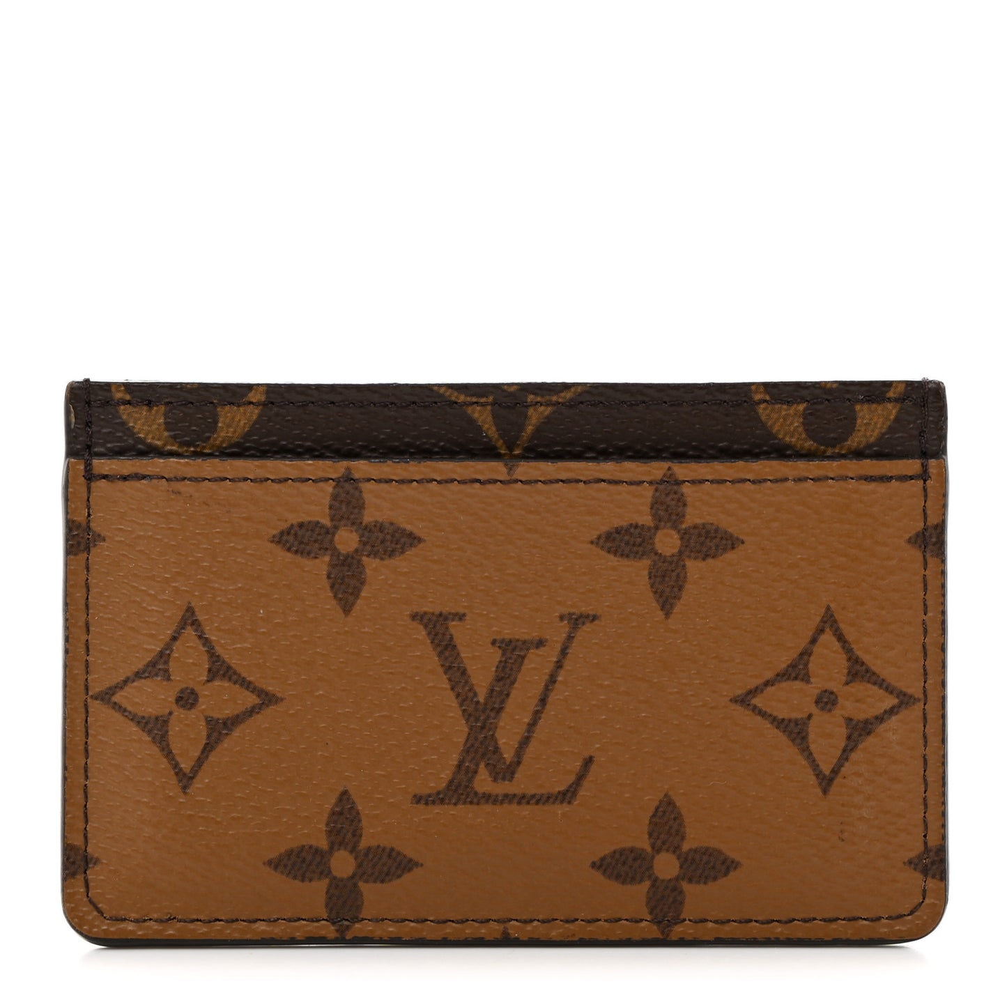 Reverse Monogram Card Holder