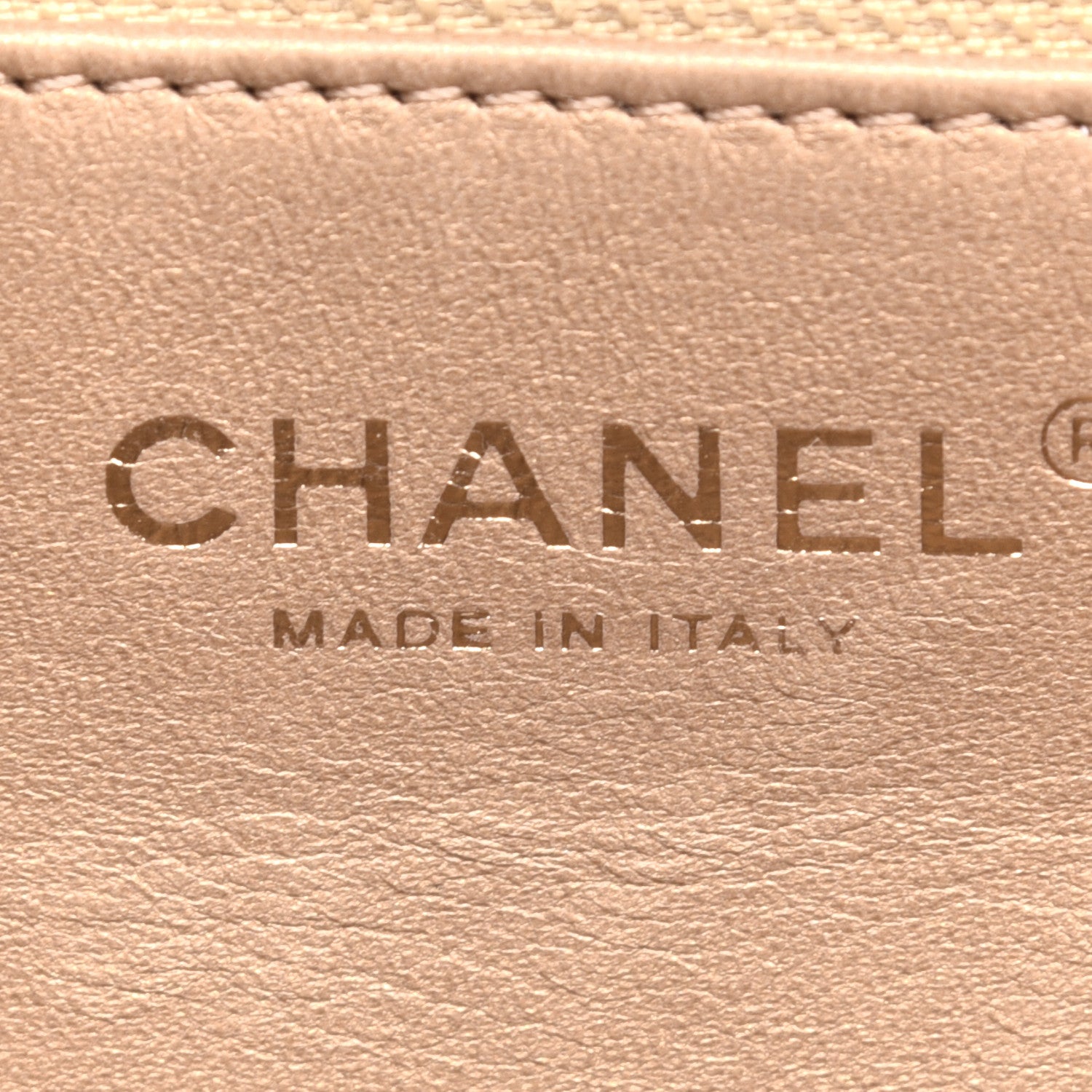 Chanel Lambskin Quilted Small Chic Pearls Flap Beige 6 of 10