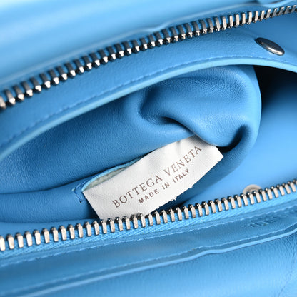 Bottega Veneta Nappa Maxi Blown Up Intrecciato Pouch Clutch Swimming Pool 7 of 11