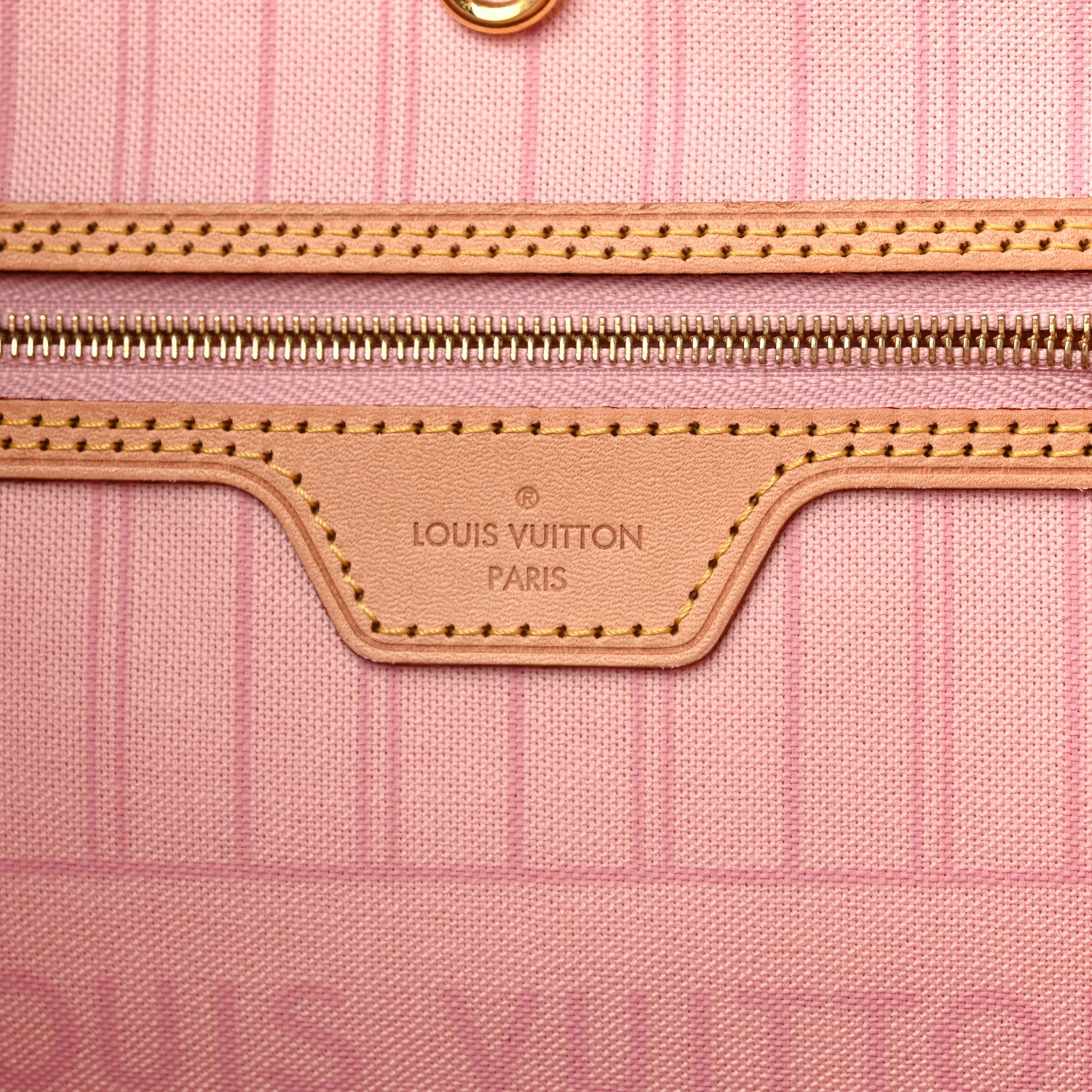 Louis Vuitton Damier Azur Neo Neverfull MM Rose Ballerine 7 of 12