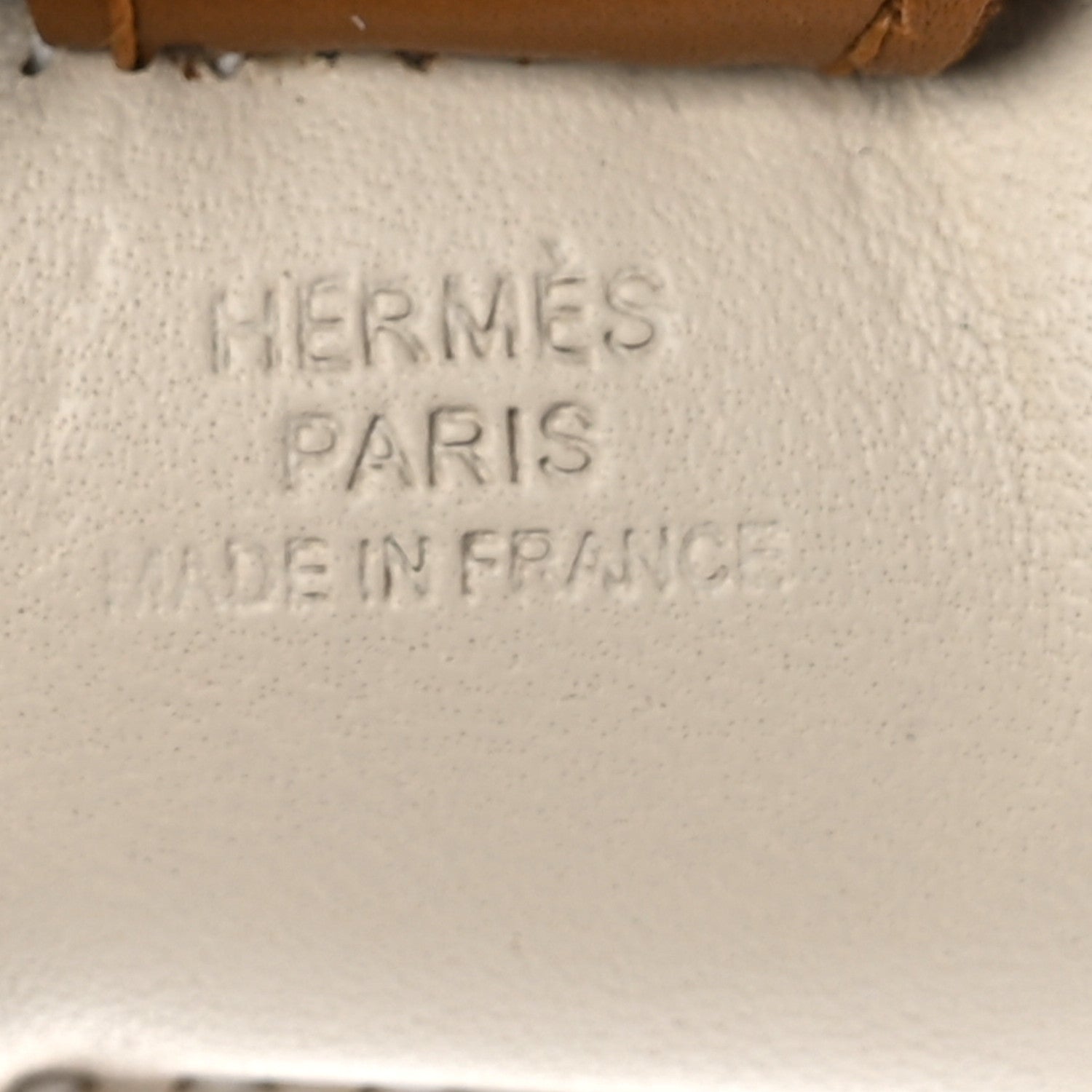 Hermes Milo Lambskin Grigri Rodeo Horse Bag Charm PM Craie Vert Fizz Kraft 4 of 5