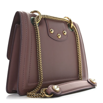 Dolce & Gabbana DOLCE GABBANA Smooth Calfskin Small DG Amore Envelope Bag Pink 3 of 9