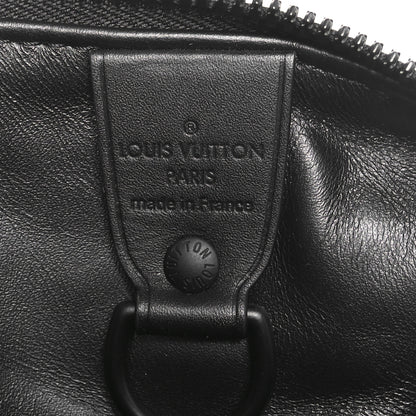 Louis Vuitton Calfskin Monogram Speedy P9 Bandouliere 30 Ultra Black 8 of 11