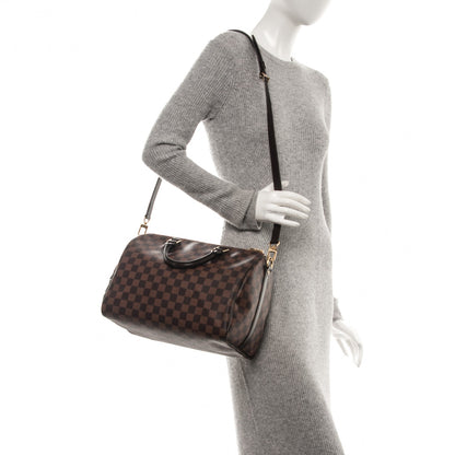 Louis Vuitton Damier Ebene Speedy Bandouliere 30 2 of 8