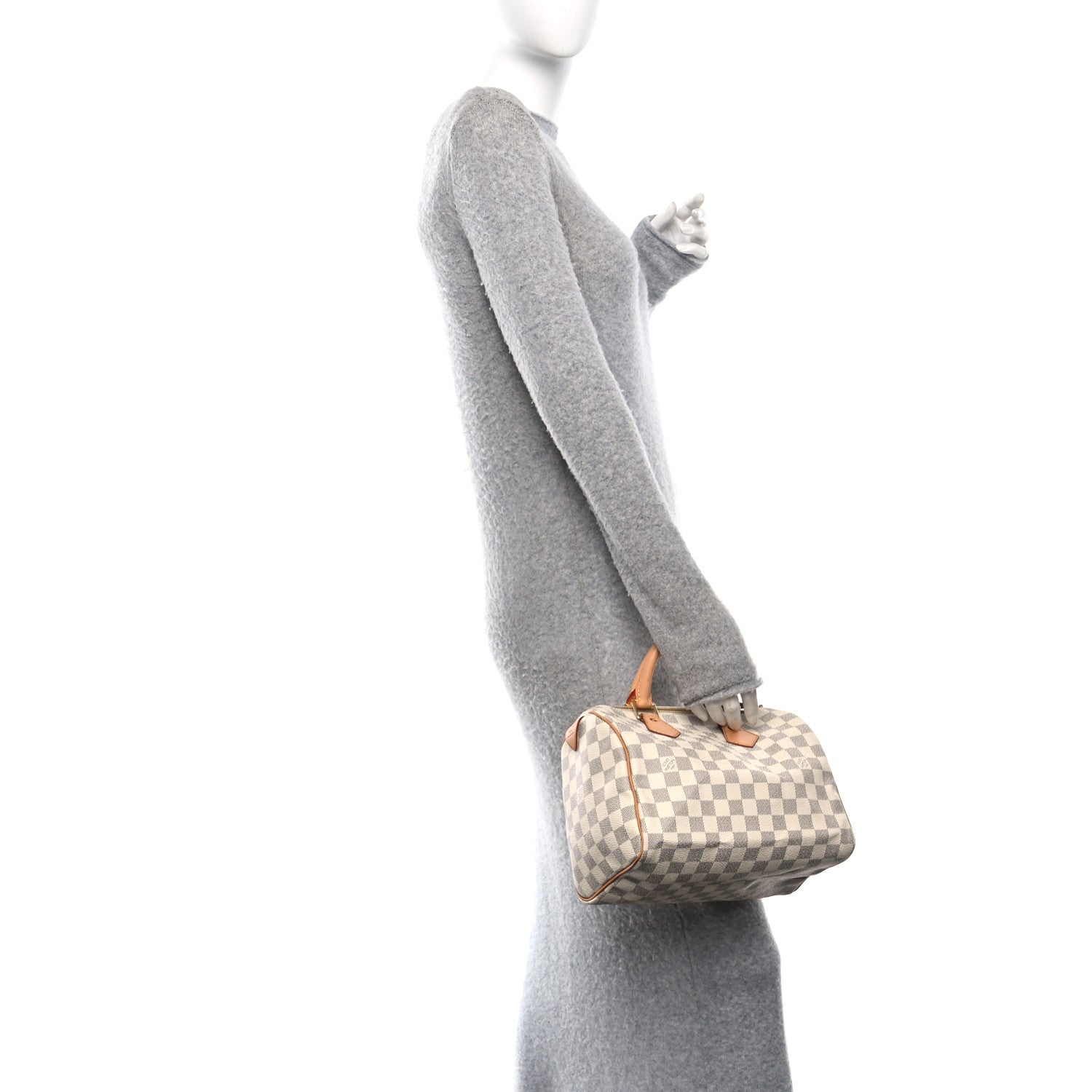 Louis Vuitton Damier Azur Speedy 25 2 of 10