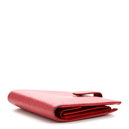 Louis Vuitton Epi Porte-Billets Compact Wallet Red 4 of 9