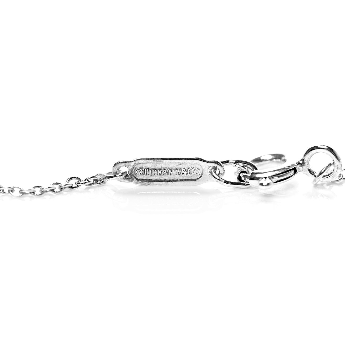 Sterling Silver Dog Tag Pendant Necklace