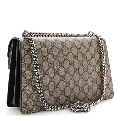 Gucci GG Supreme Monogram Small Dionysus Shoulder Bag Black 3 of 10