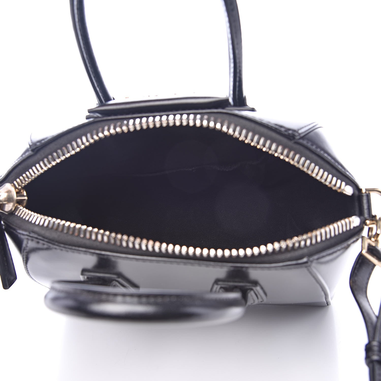 Givenchy Shiny Lord Calfskin Mini Antigona Black 5 of 9