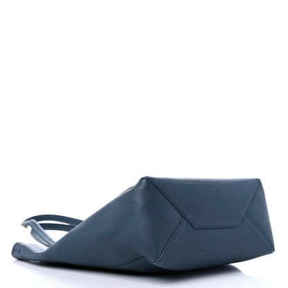 Celine Grained Calfskin Small Horizontal Cabas Phantom Slate 4 of 11
